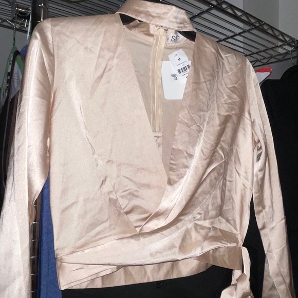 LF Seek the label satin choker wrap - Picture 3 of 3